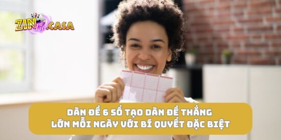 Dàn đề 6 số tạo dàn đề thắng lớn mỗi ngày với bí quyết đặc biệt