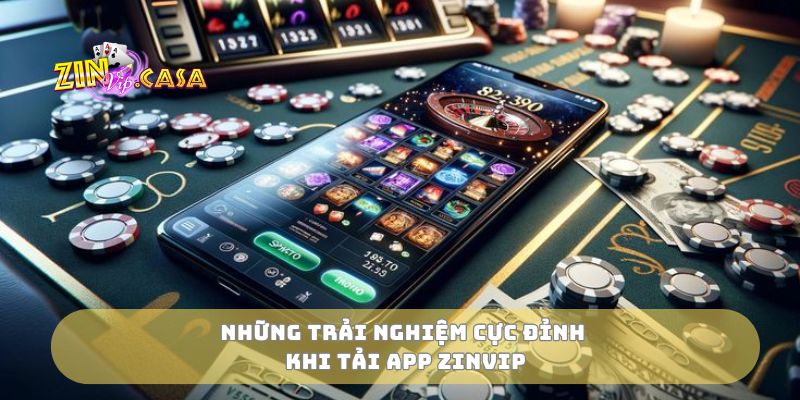 Những trải nghiệm cực đỉnh khi tải app zinvip